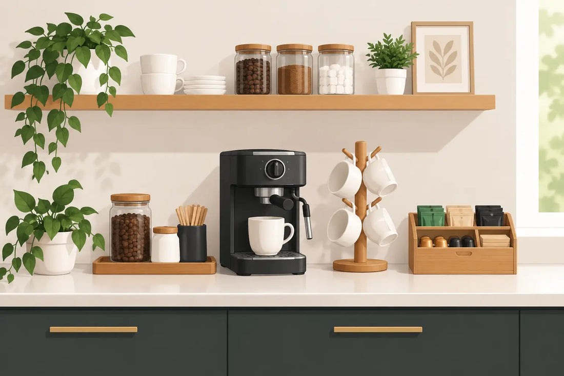 How to Organize a Home Coffee Station Without Chaos