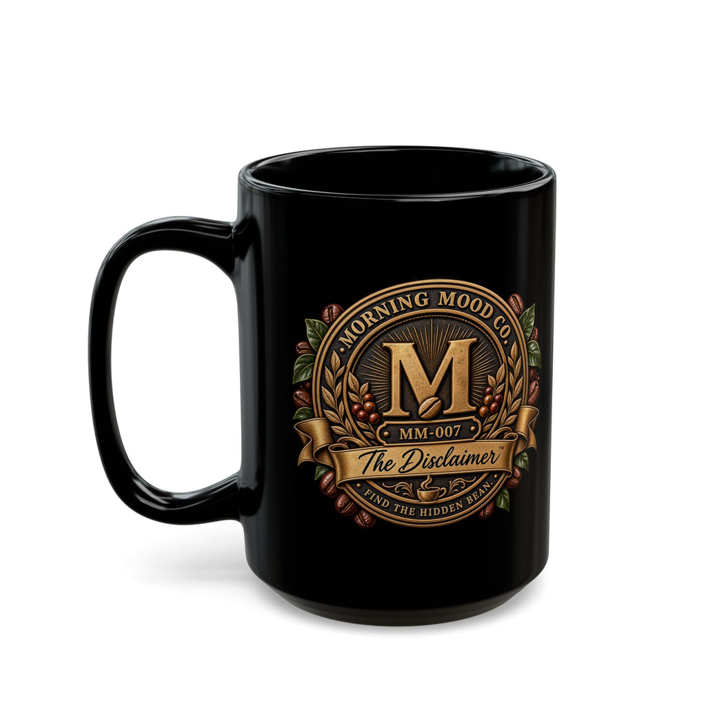 Black Coffee Mug - "I’m Not Responsible for What I Say Before Coffee" Vintage Coffee Lover Gift (11oz/15oz)