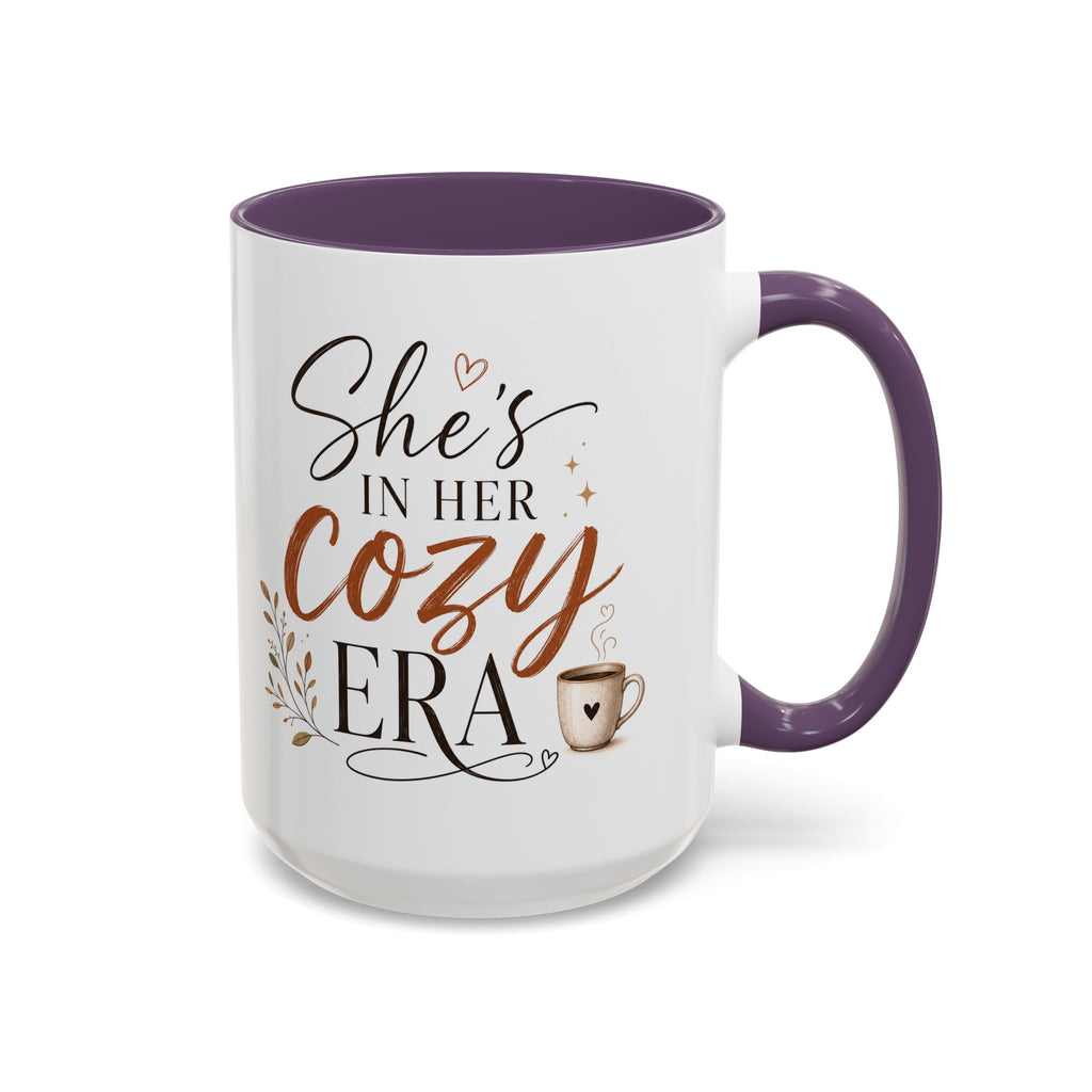 She's in Her Cozy Era Coffee Mug — Accent 11/15oz