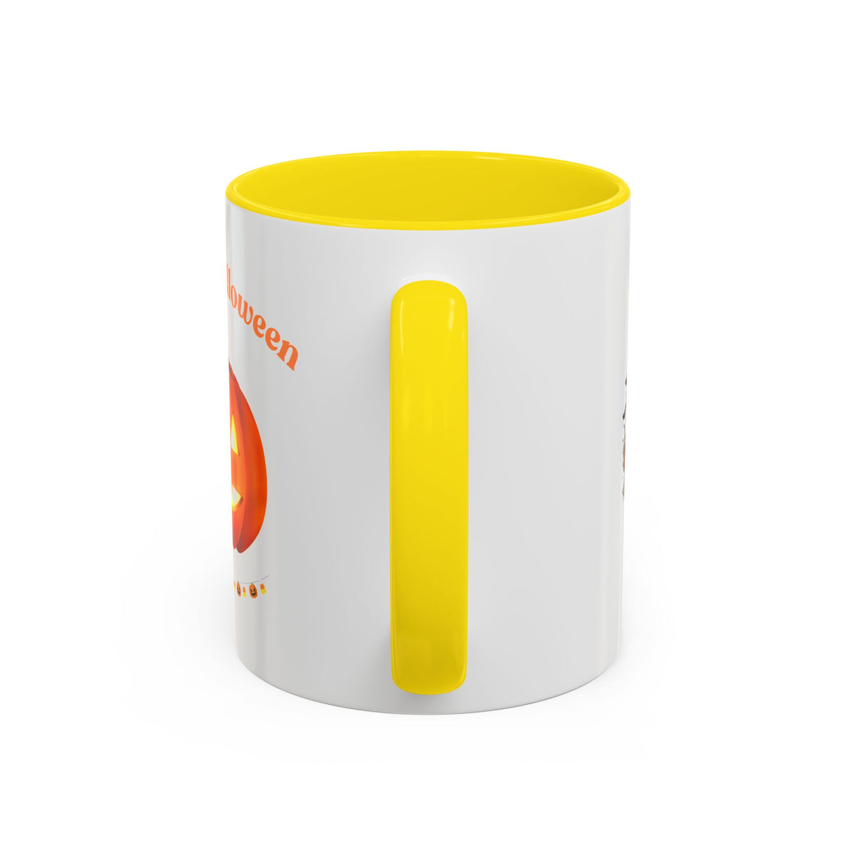 Happy Halloween Pumpkin Accent Coffee Mug (11/15oz)