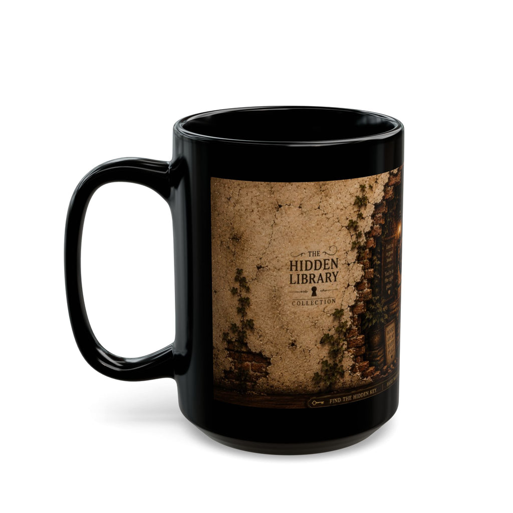 Hidden Library Black Mug (11oz, 15oz)