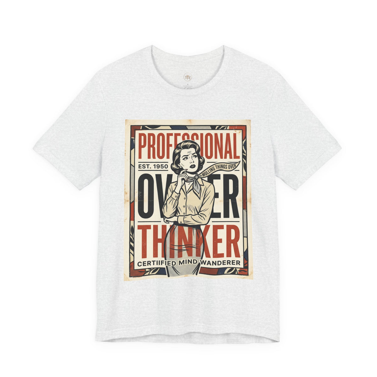 Are You a Professional Overthinker Unisex Jersey Short Sleeve Tee