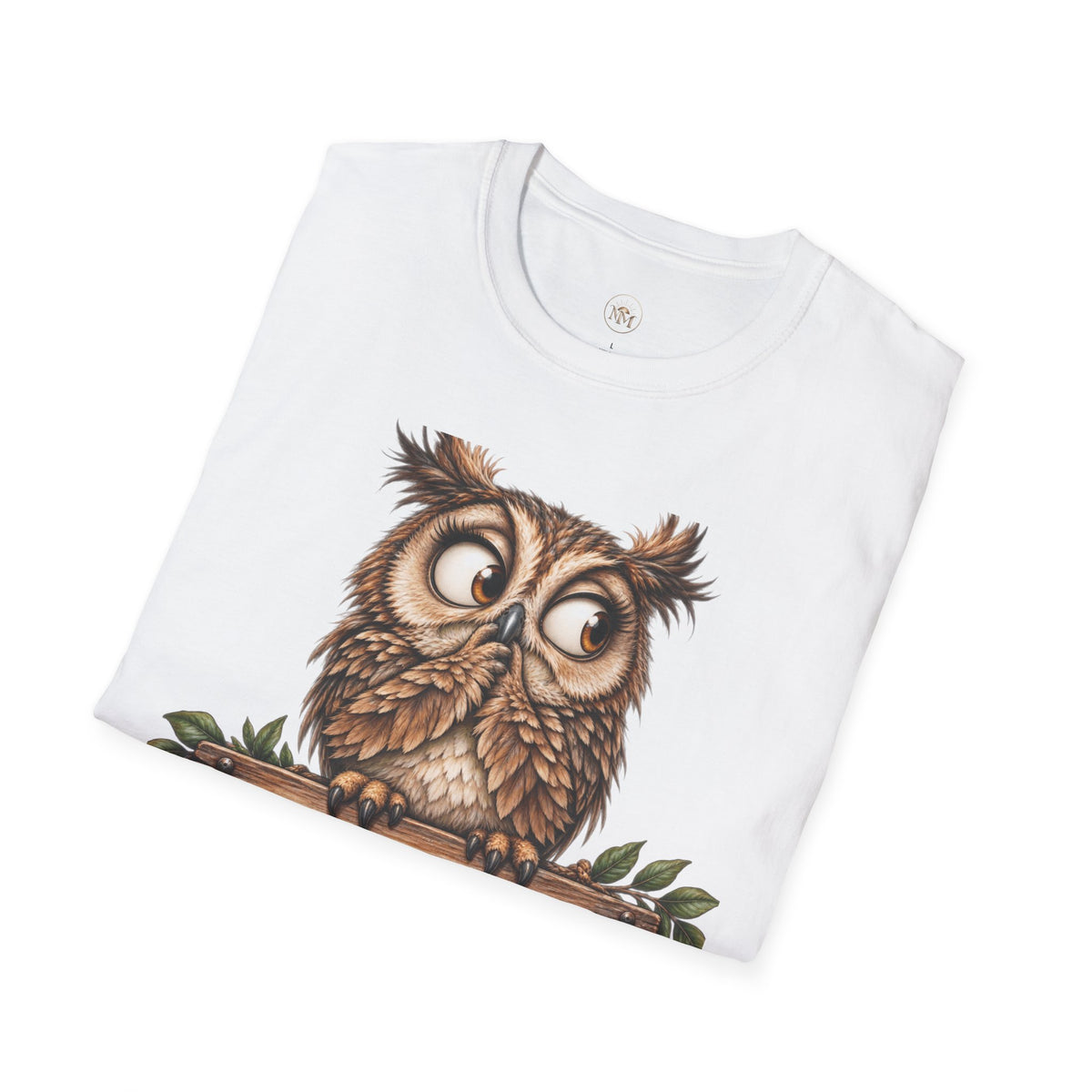 "Quick to Listen, Slow to Speak" Owl Inspirational Tee