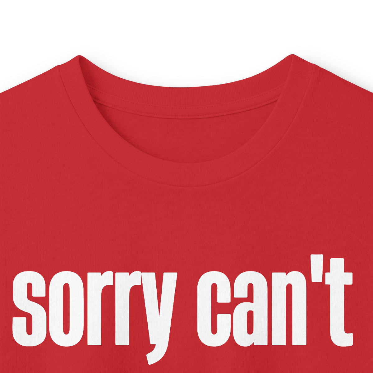 Long Sleeve Tee – “Sorry Can’t, Chiefs Bye” Football Fan Shirt