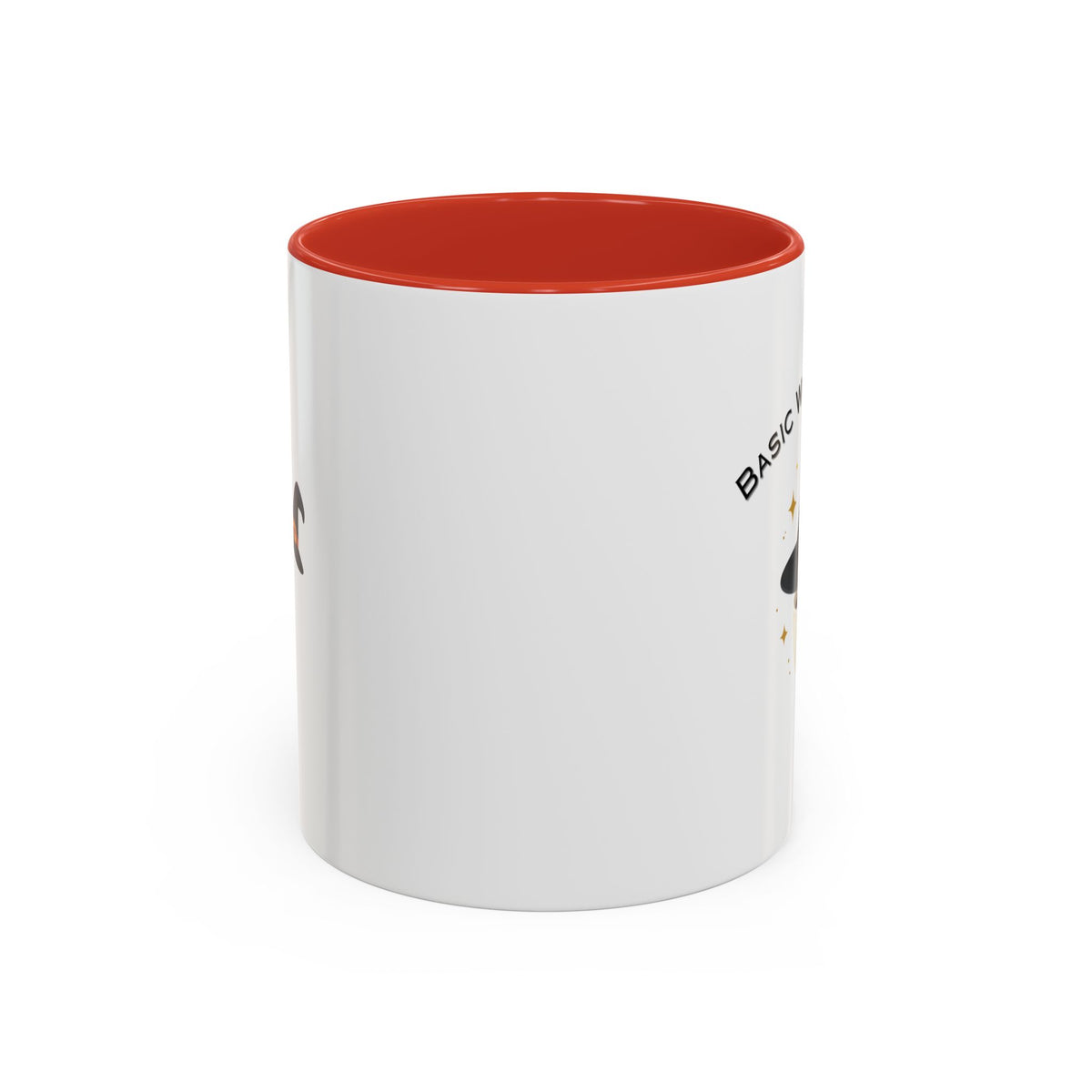 Basic Witch Energy Coffee Mug – Cute Halloween Witch Hat Tea Cup Accent Mug (11/15oz)