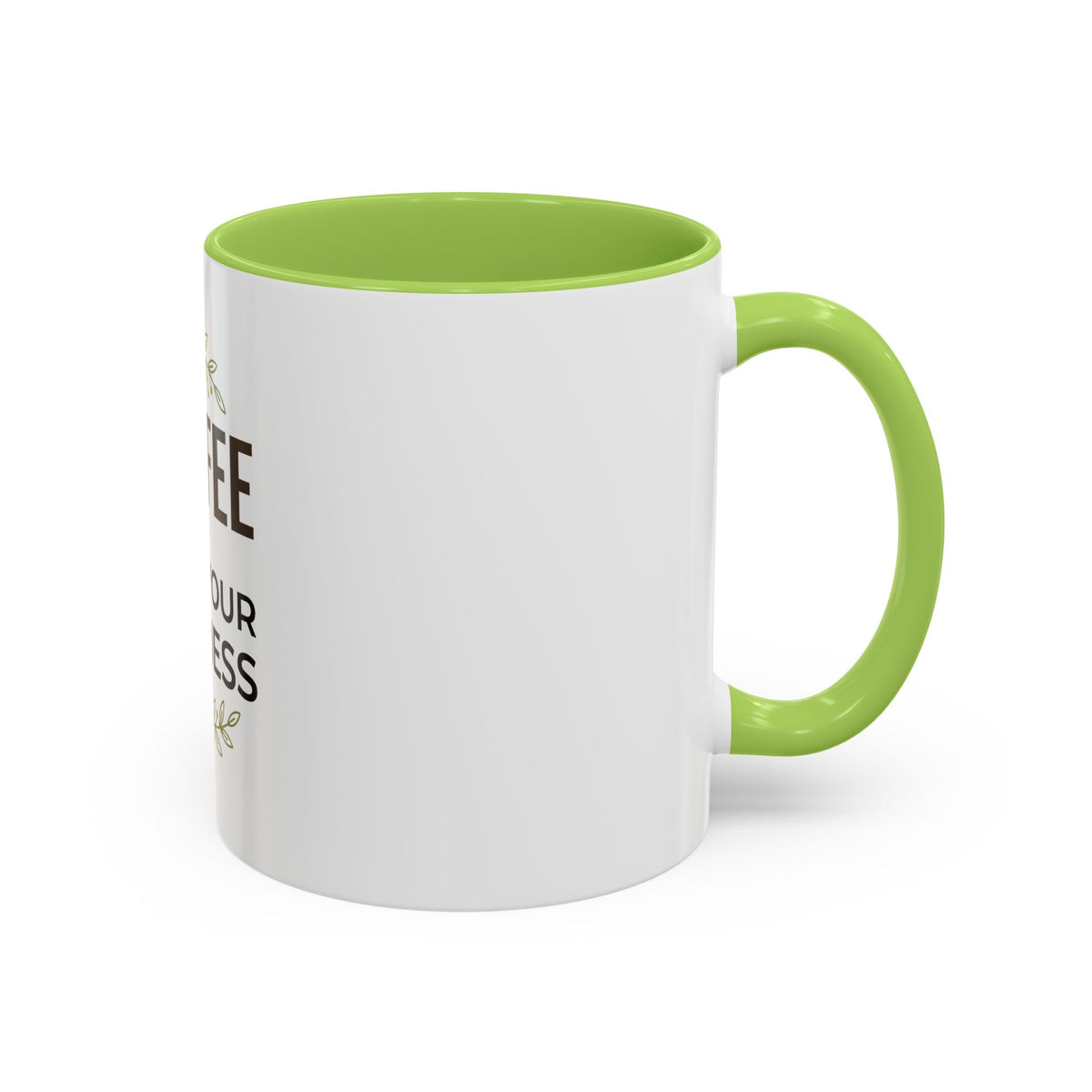 Coffee Mug - "Coffee & Mind Your Business" Ceramic Accent Mug
