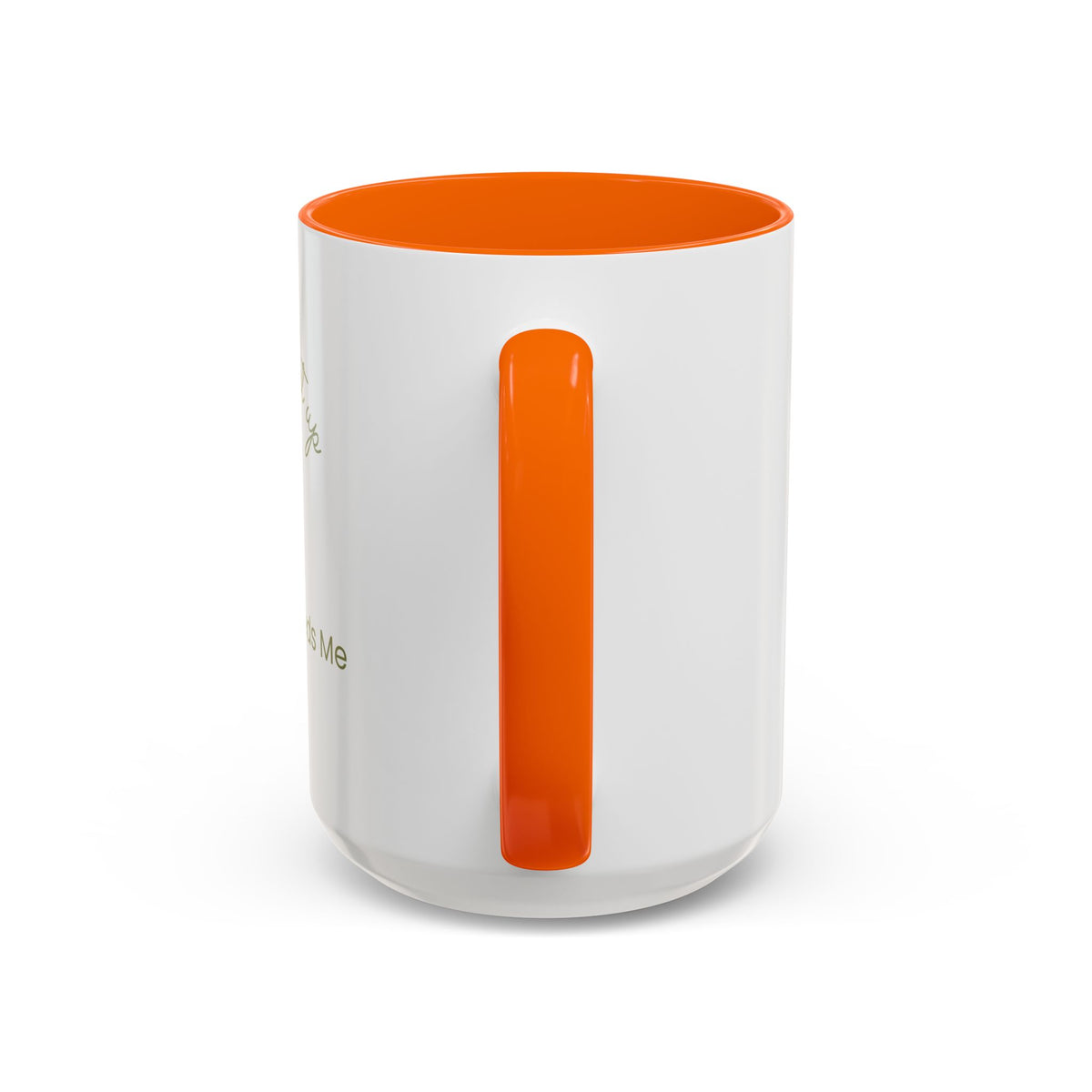 Coffee Mug — "I Have to Get Up, My Coffee Needs Me" Accent Ceramic Mug