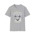 Highland Cow Proverbs 15:1 - "A Gentle Answer Turns Away Wrath" T-Shirt