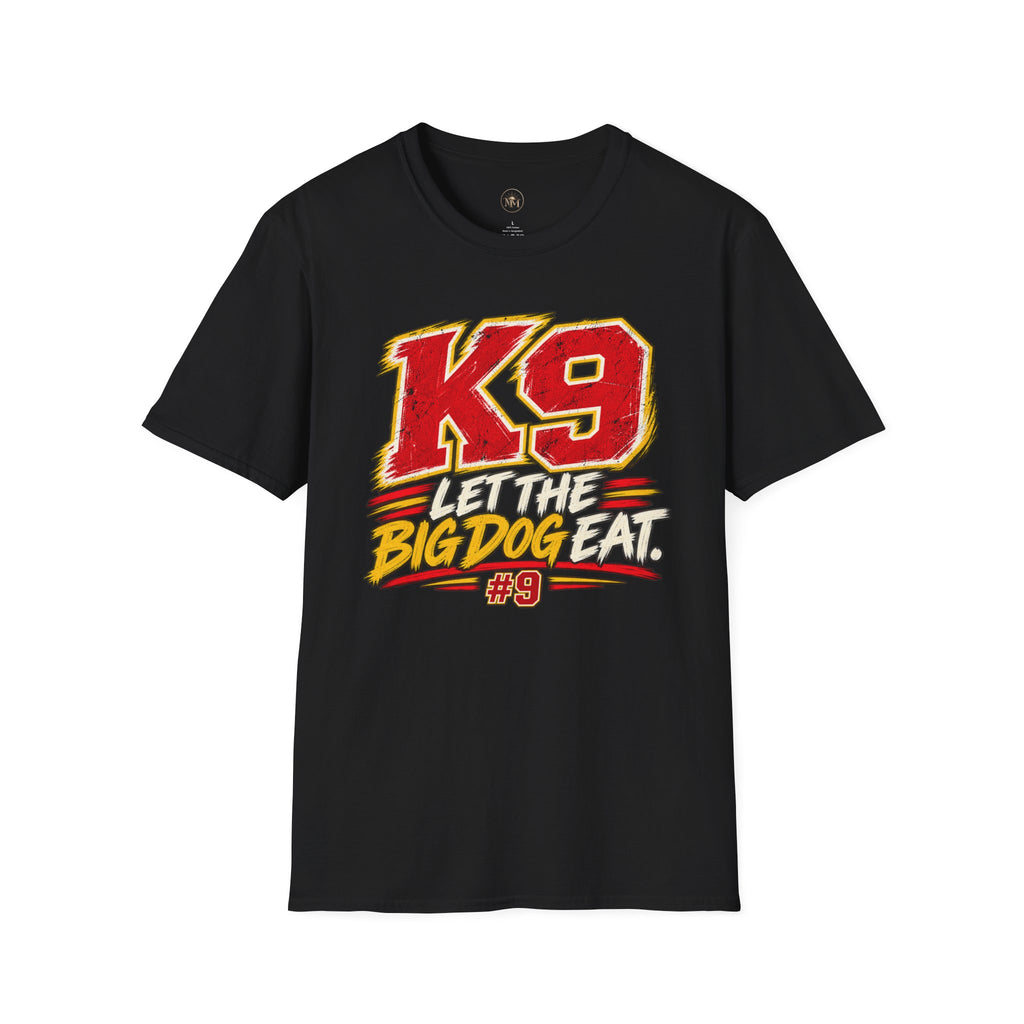 K9 Let the Big Dog Eat Unisex Softstyle T-Shirt