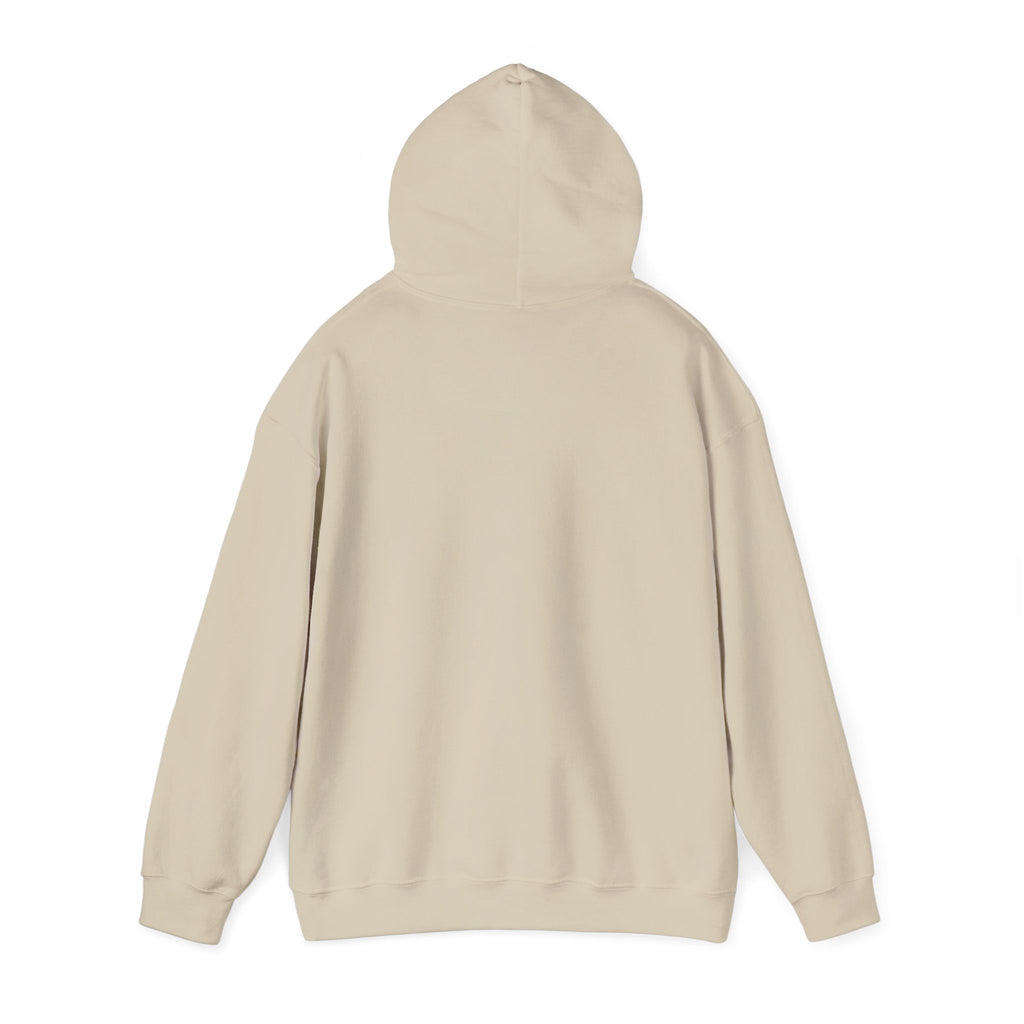 Cream Dreamer Hoodie — Retro Script 'Dream On' Chest Logo