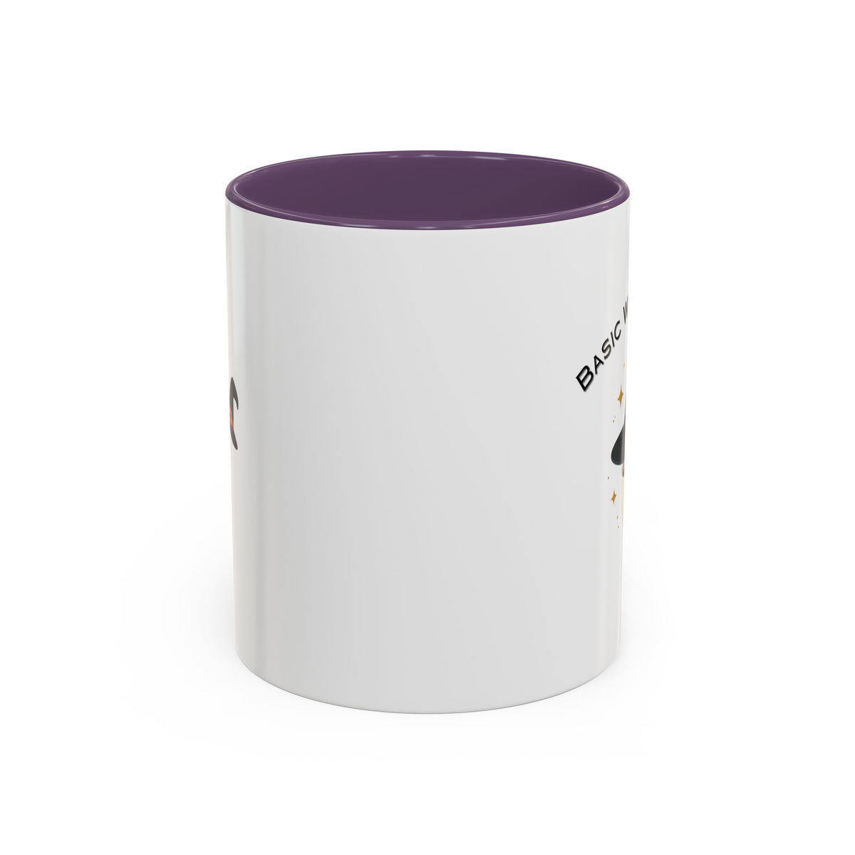 Basic Witch Energy Coffee Mug – Cute Halloween Witch Hat Tea Cup Accent Mug (11/15oz)