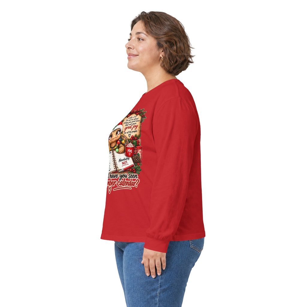 Christian Christmas Shirt | Luke 2:10 Faithfully Sarcastic Turtle Tee