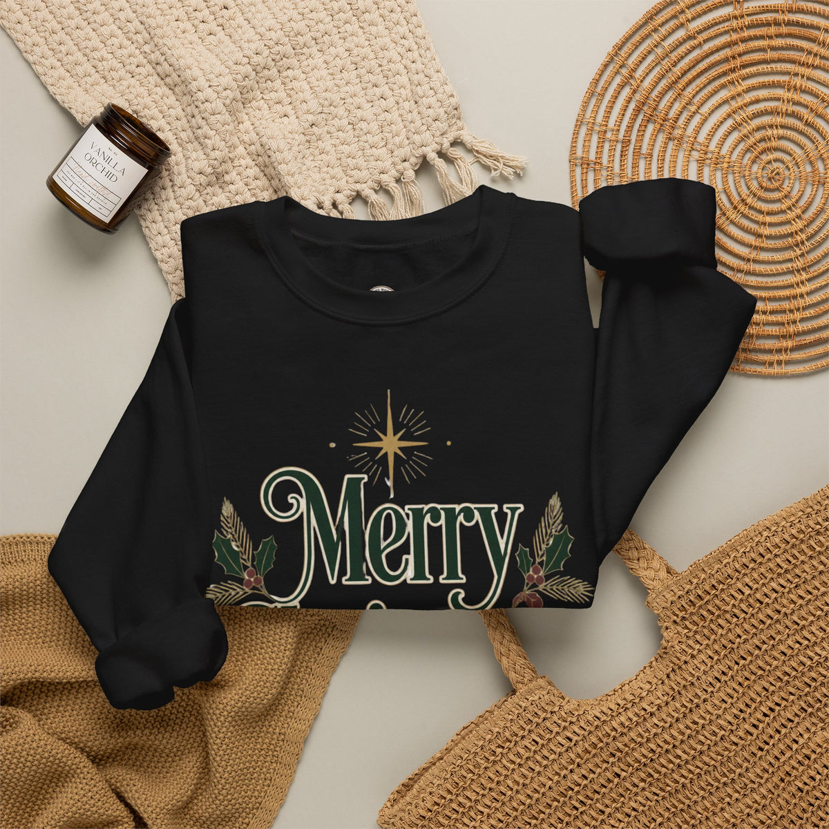 Merry Christmas Crewneck Sweatshirt