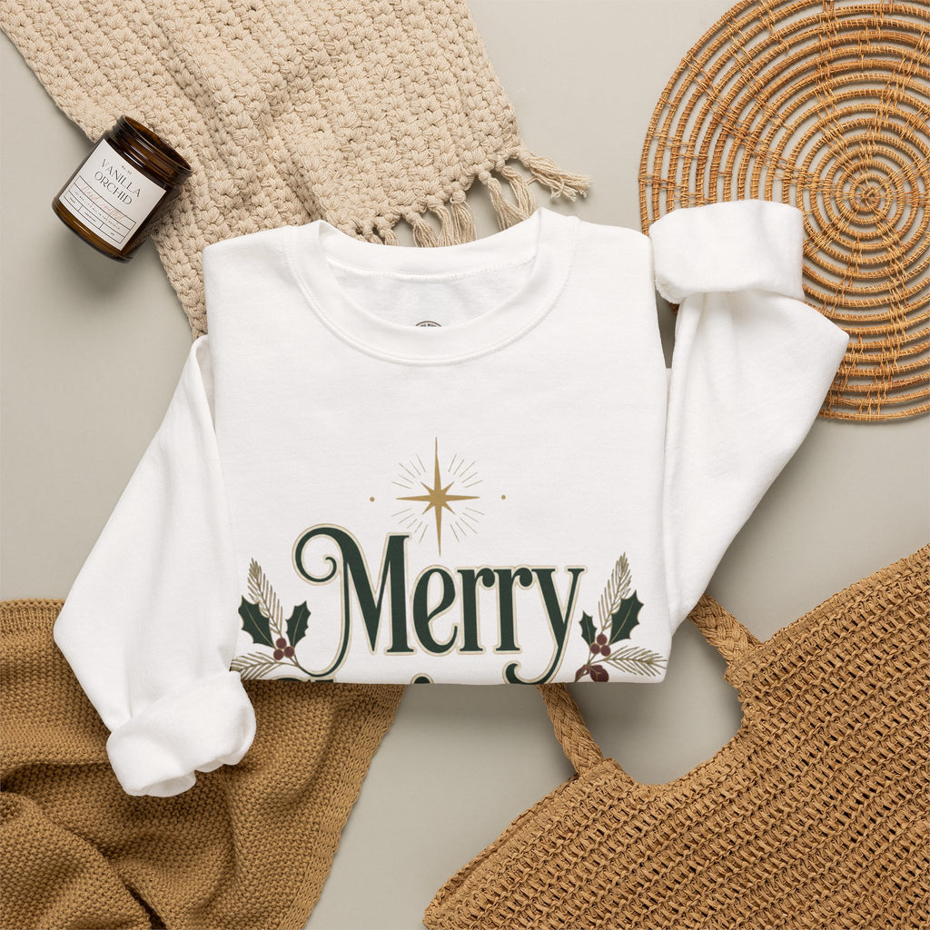 Merry Christmas Crewneck Sweatshirt