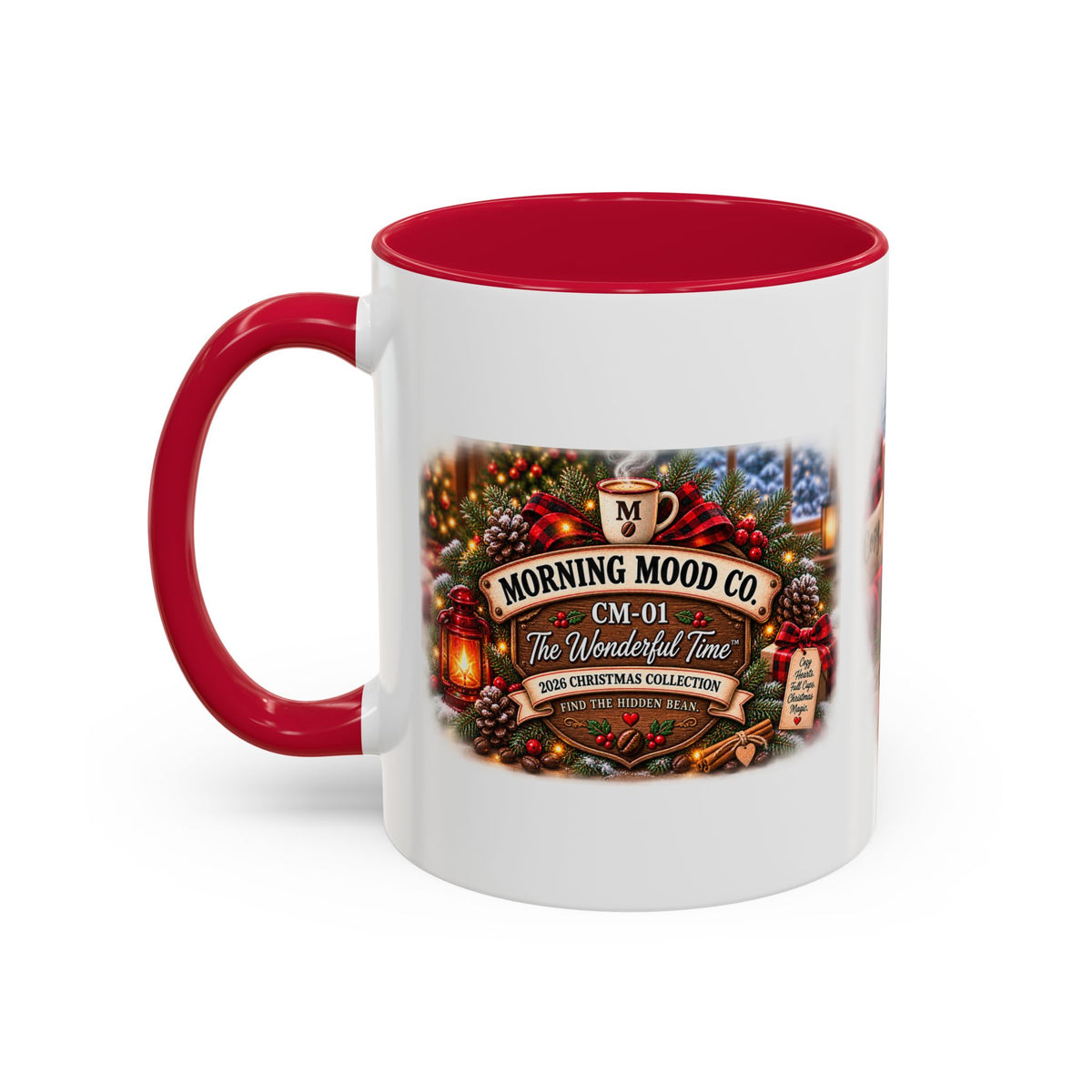 Christmas Coffee Mug — "It's the Most Wonderful Time for a Good Cup of Coffee" (11oz/15oz)