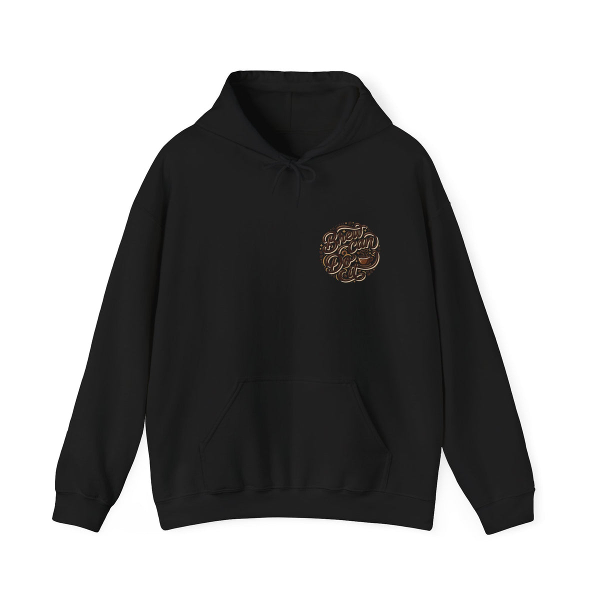 Cream Dreamer Hoodie — Retro Script 'Dream On' Chest Logo
