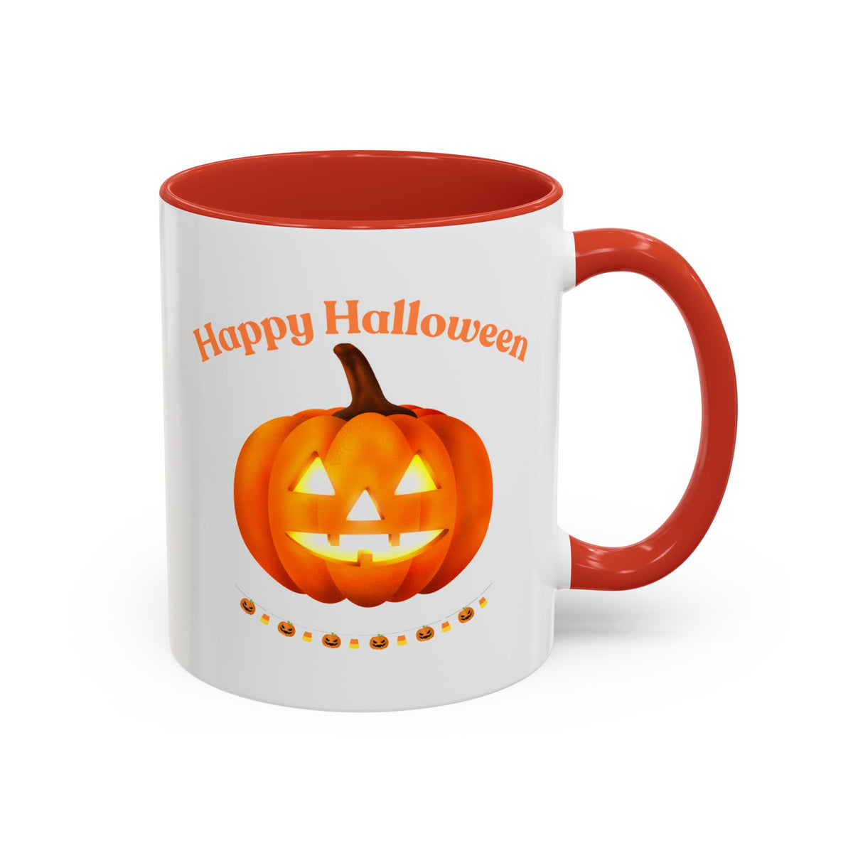 Happy Halloween Pumpkin Accent Coffee Mug (11/15oz)