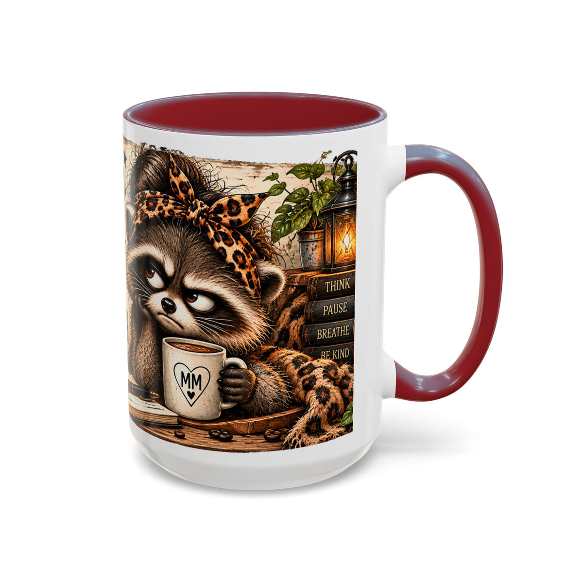 Raccoon Coffee Mug – “I Seriously Need a Speed Bump Between My Brain and My Mouth”