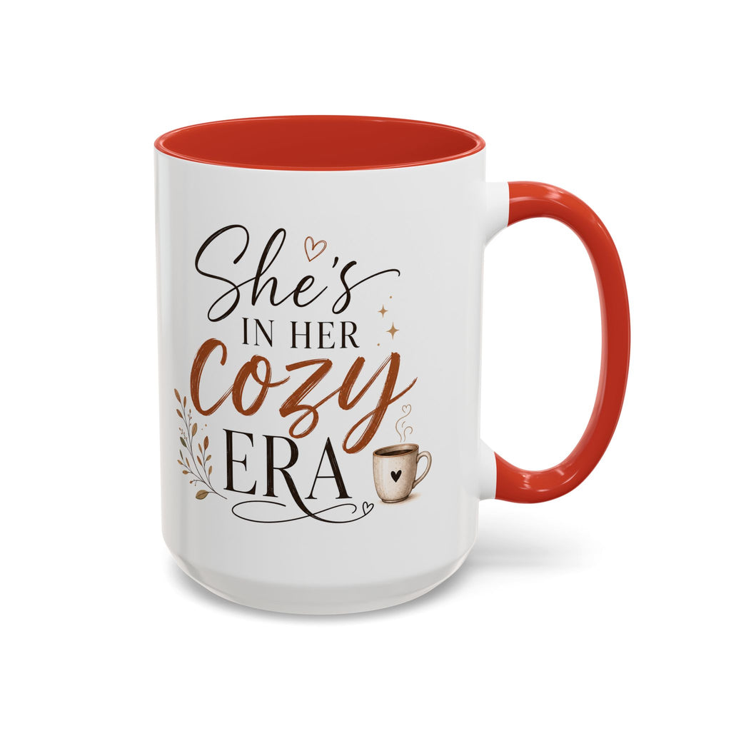 She's in Her Cozy Era Coffee Mug — Accent 11/15oz