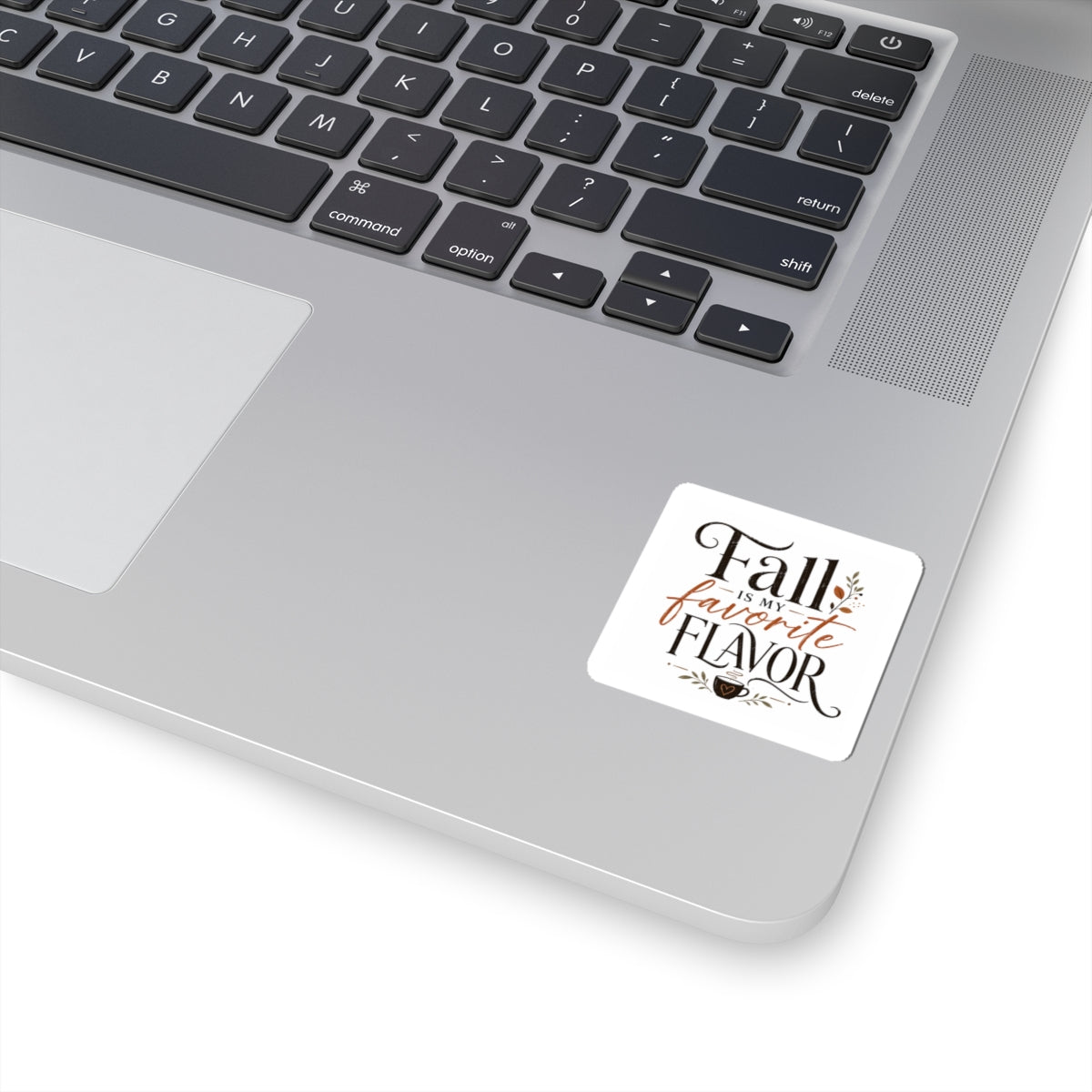 Fall Is My Favorite Flavor Sticker — Autumn Quote Kiss-Cut Sticker