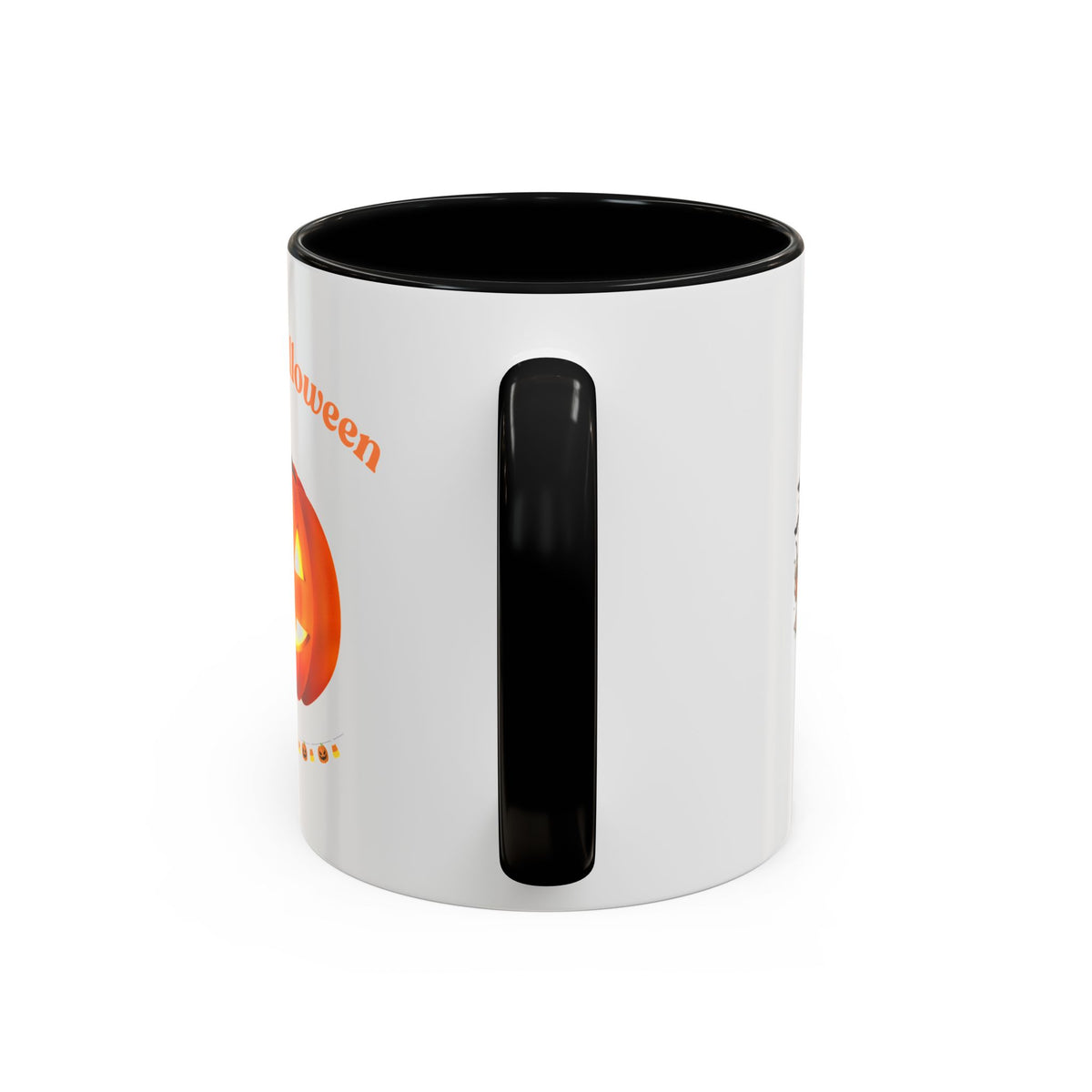 Happy Halloween Pumpkin Accent Coffee Mug (11/15oz)