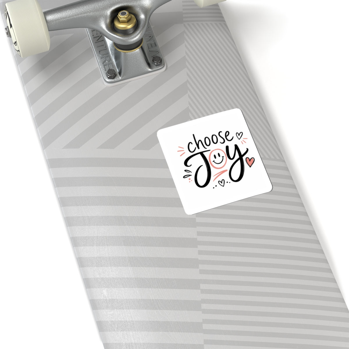 Choose Joy Kiss-Cut Sticker - Positive Hand-Lettered Laptop Decal