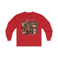 Merry Raccoon Christmas Long Sleeve Tee