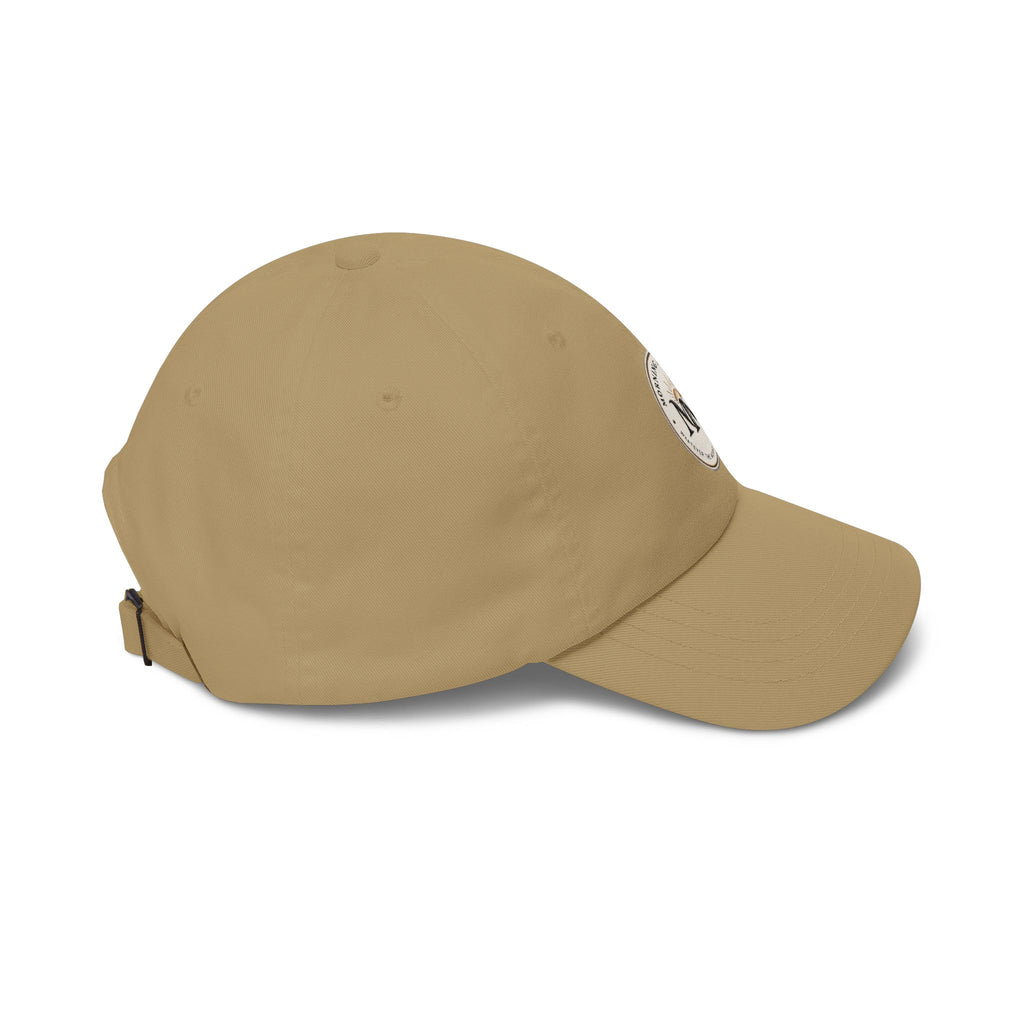 Classic Dad Cap — Minimal Vintage 'MM' Logo Baseball Hat