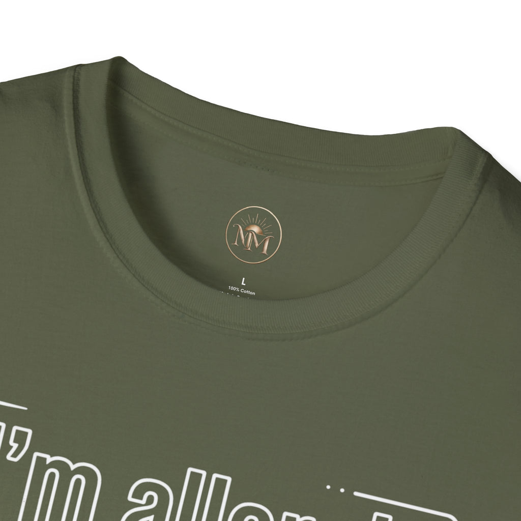 "I'm allergic to stupidity. I break out in sarcasm."  Sarcastic Graphic Tee