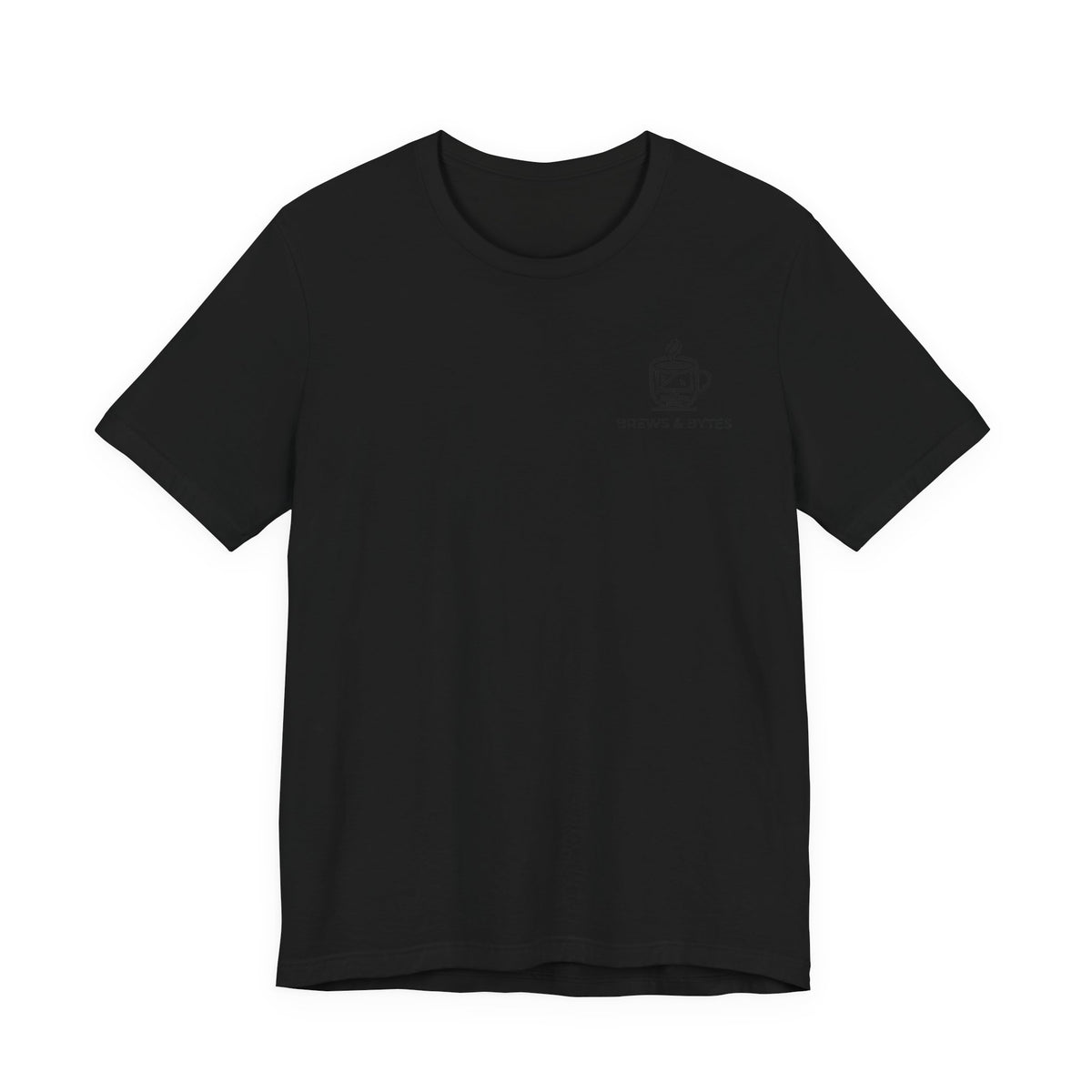 Brew & Bytes Coffee Tech Logo Tee