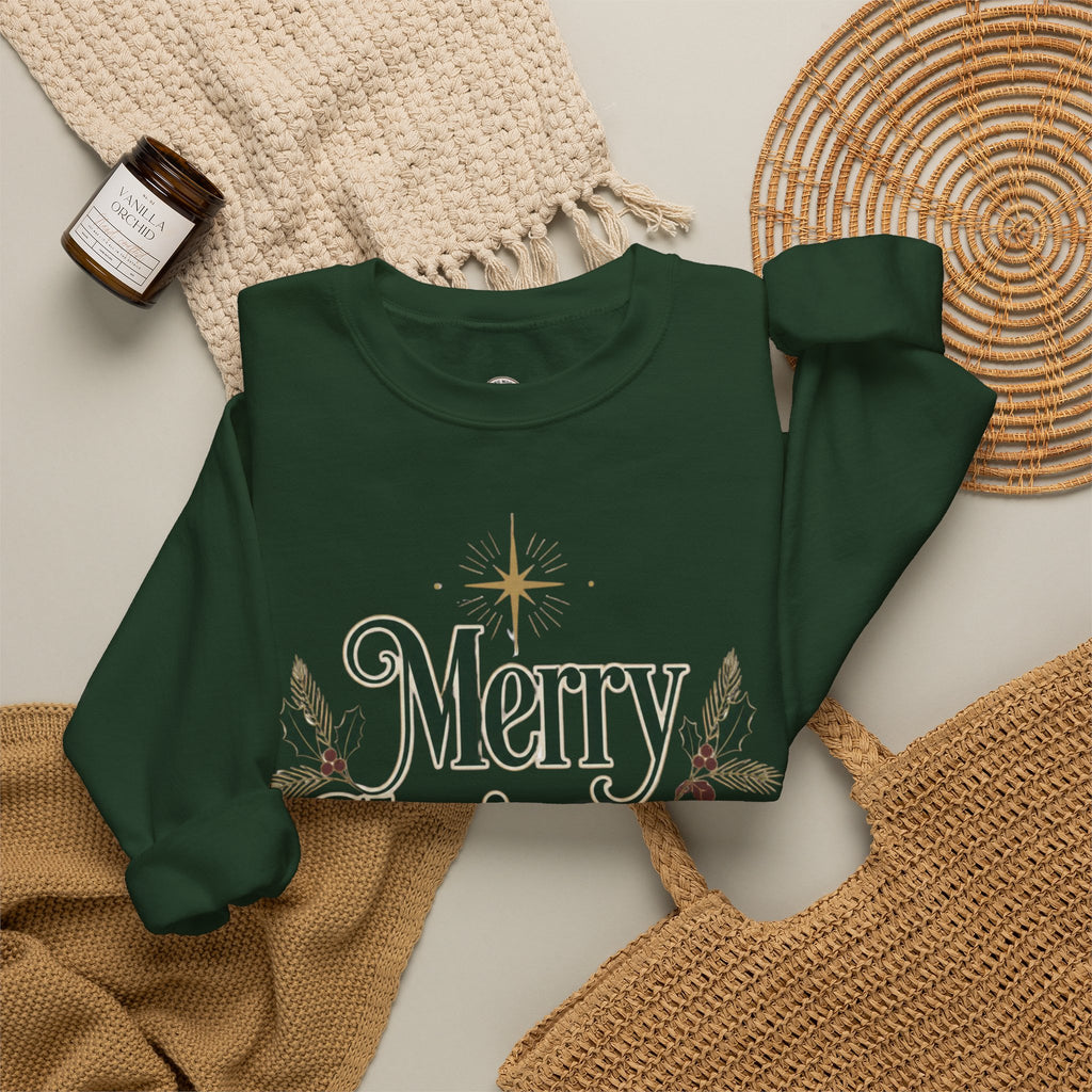 Merry Christmas Crewneck Sweatshirt