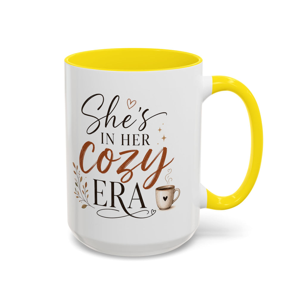 She's in Her Cozy Era Coffee Mug — Accent 11/15oz