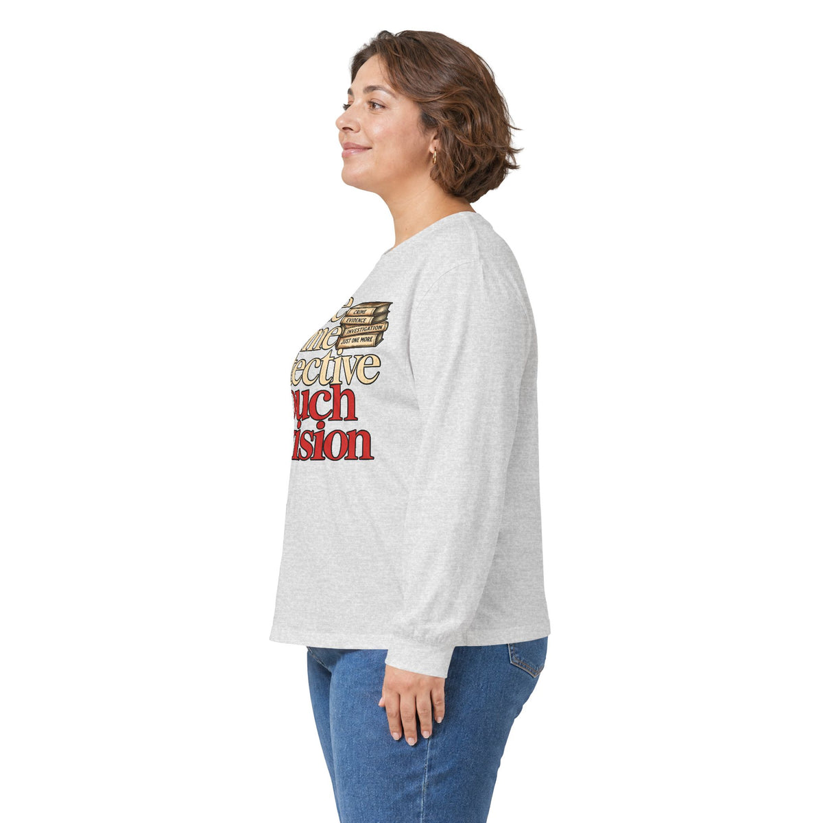 True Crime Detective Couch Division Long Sleeve Tee