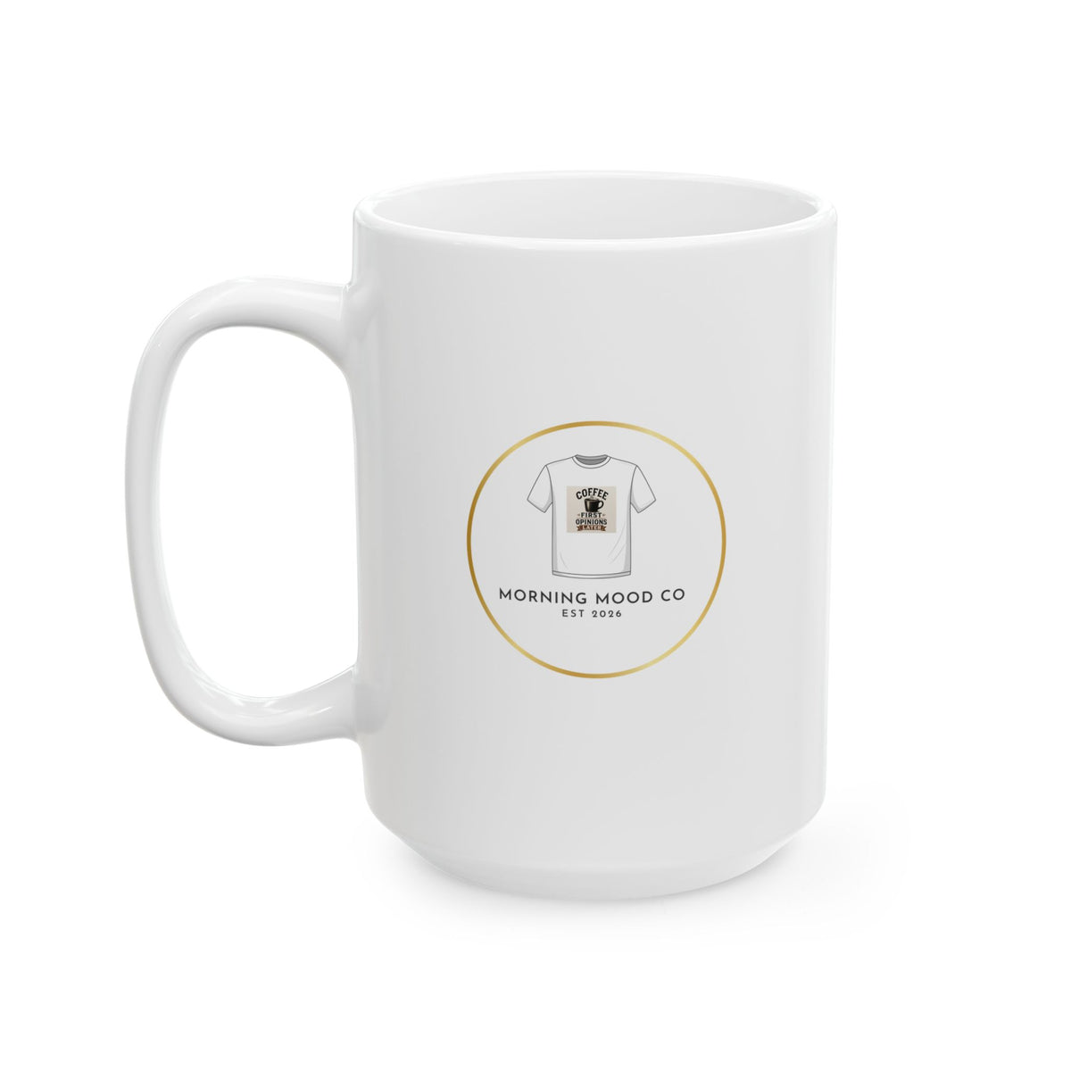 Mug — Retired, Somewhere Between Relaxed & Busy Ceramic Coffee Cup (11oz/15oz)