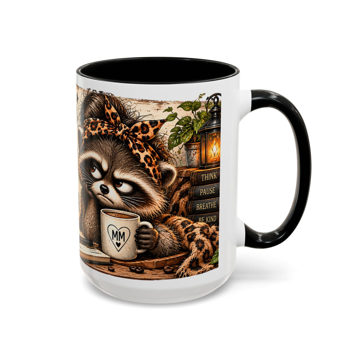 Raccoon Coffee Mug – “I Seriously Need a Speed Bump Between My Brain and My Mouth”