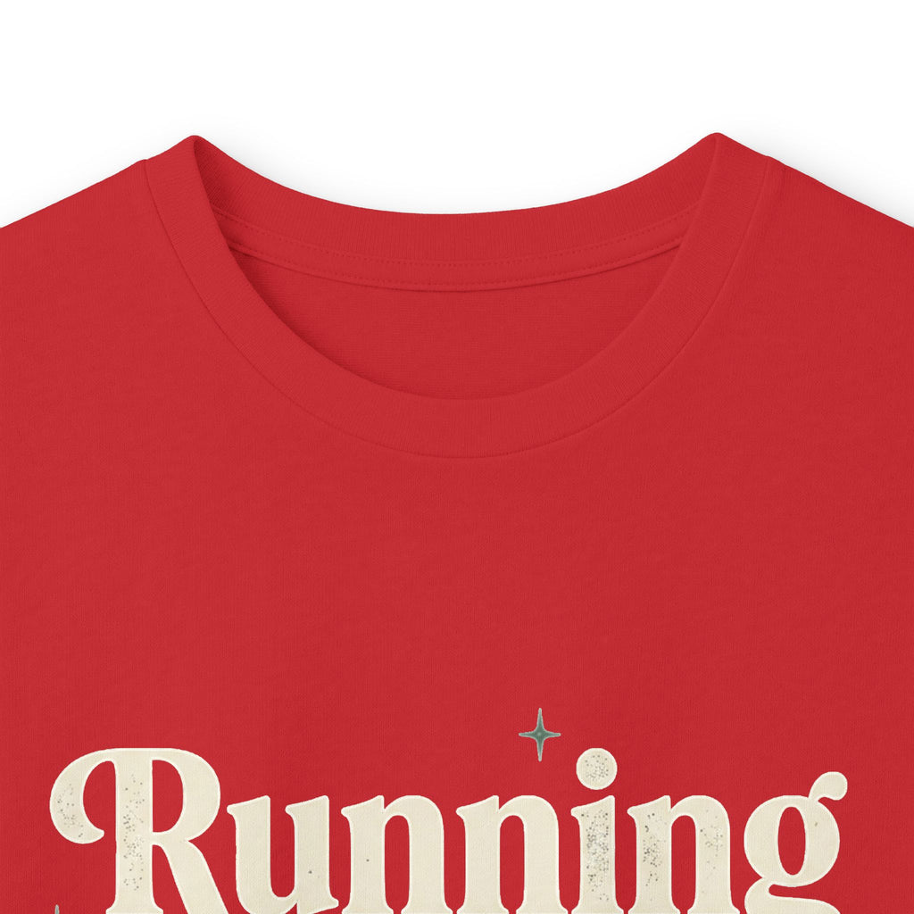 "Running on Peppermint and Pure Chaos" Retro Holiday Long sleeve Tee