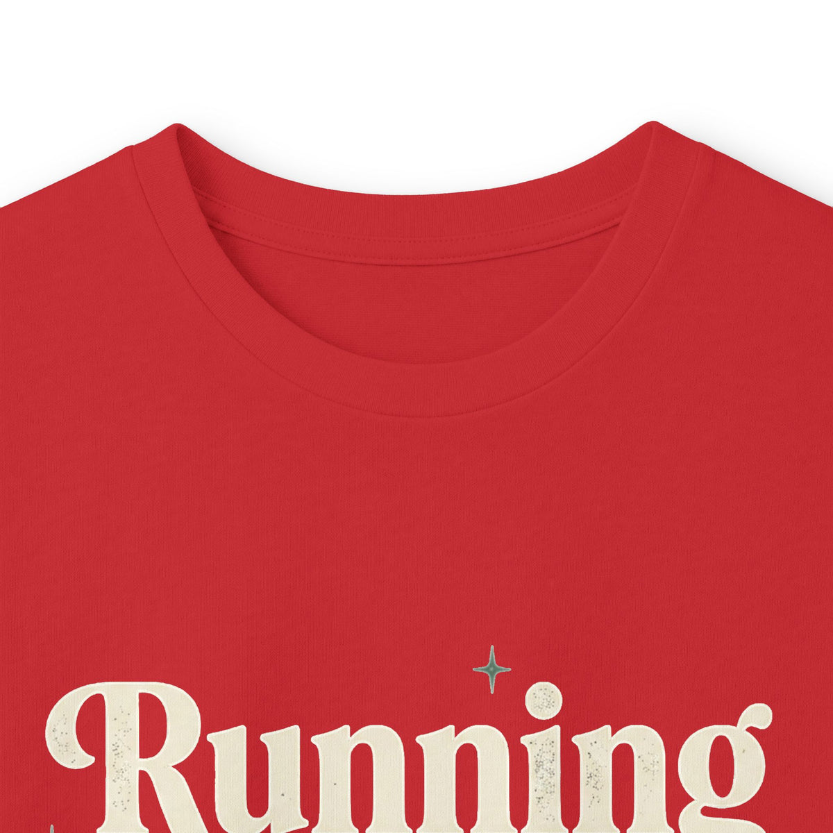 "Running on Peppermint and Pure Chaos" Retro Holiday Long sleeve Tee