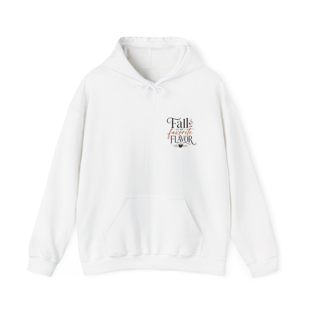 Fall Flavor Hoodie – Cozy Autumn Leaves Graphic Sweatshirt