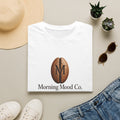 Coffee Bean Logo T‑Shirt — Morning Mood Co. Casual Coffee Tee