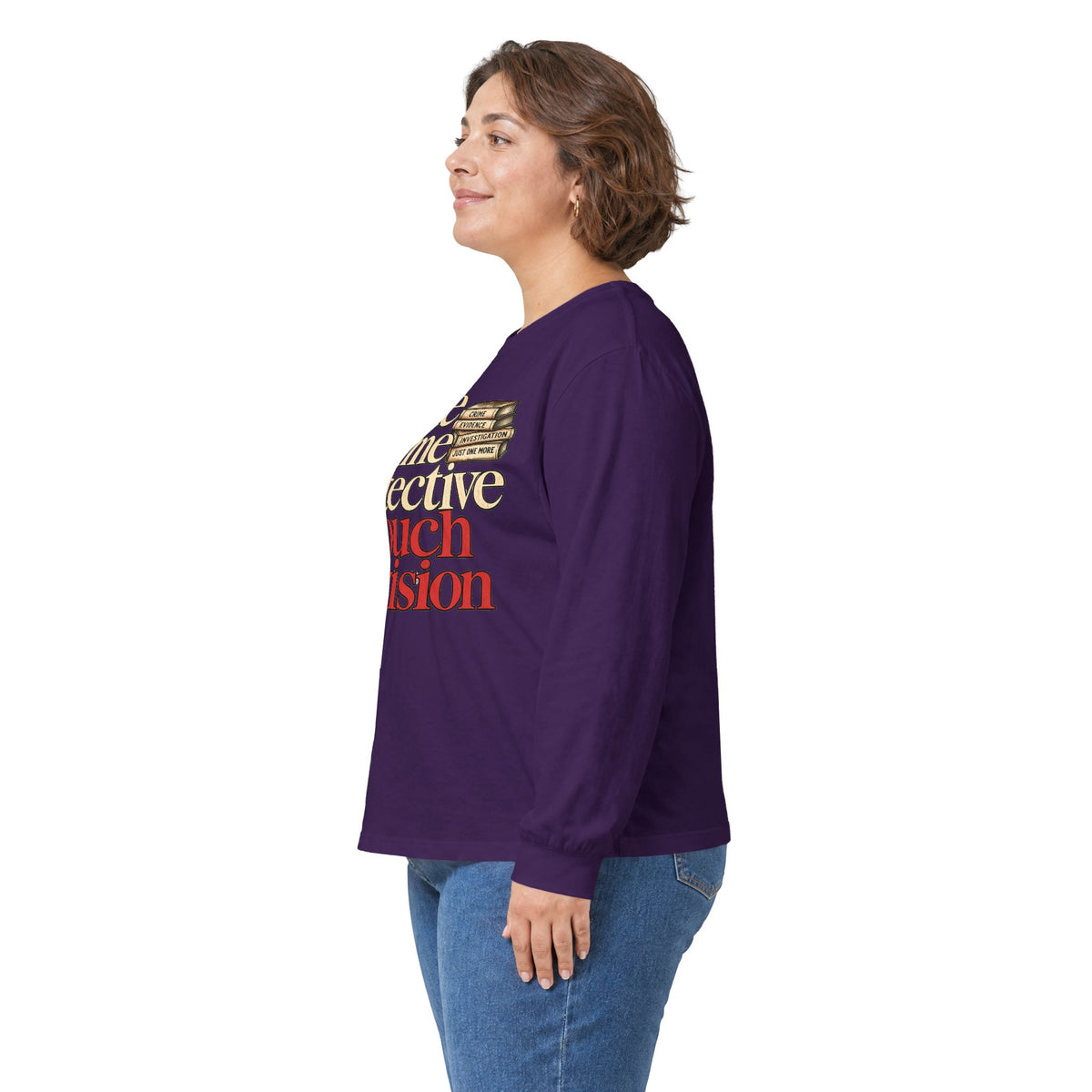 True Crime Detective Couch Division Long Sleeve Tee