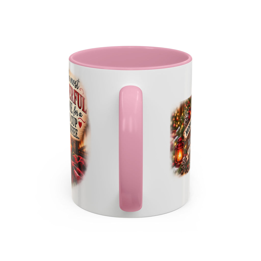 Christmas Coffee Mug — "It's the Most Wonderful Time for a Good Cup of Coffee" (11oz/15oz)