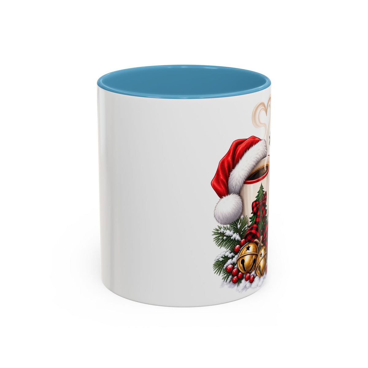 Christmas Coffee Mug – “My Bells Don’t Jingle Without Coffee” Accent Mug (11/15oz)