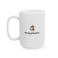 Halloween Ghost Pumpkin Ceramic Mug — Spooky Autumn Coffee Cup (11oz/15oz)