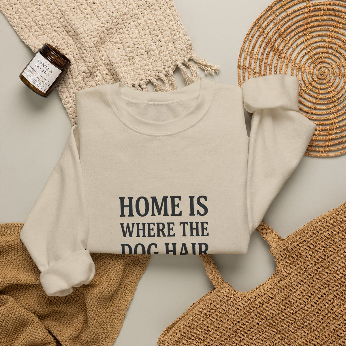 Dog Hair Quote Sweatshirt | Dog Mom Home Decor