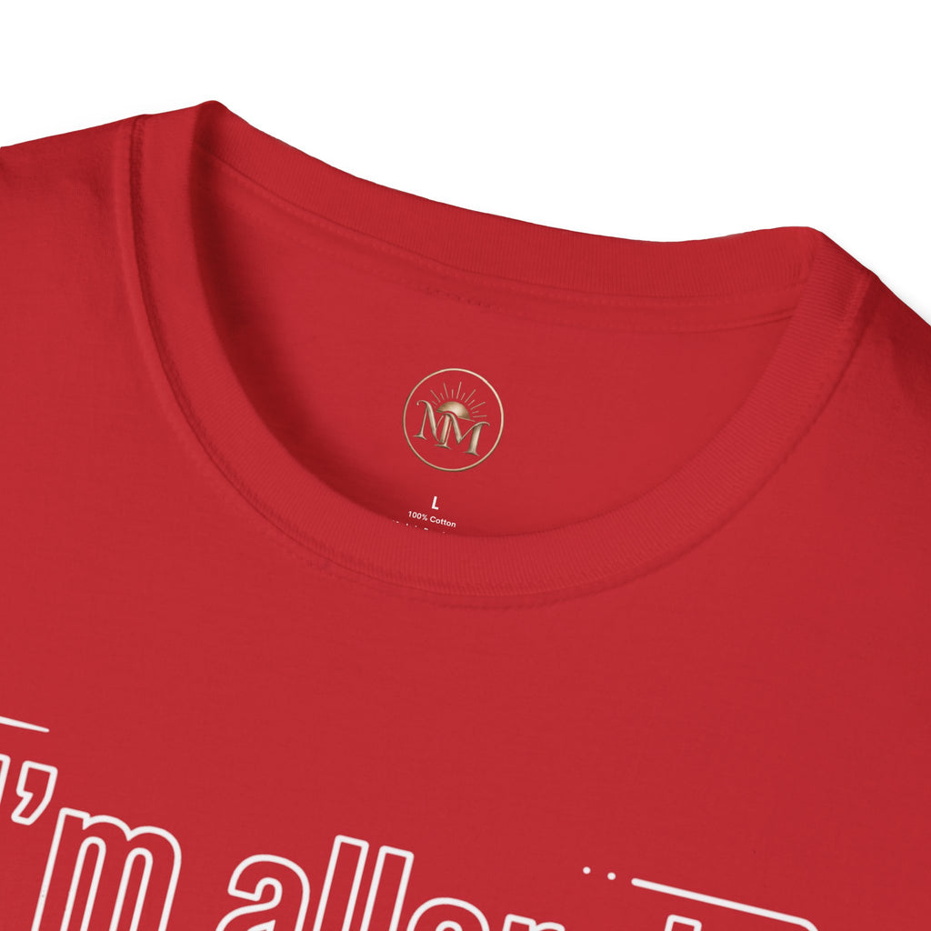 "I'm allergic to stupidity. I break out in sarcasm."  Sarcastic Graphic Tee