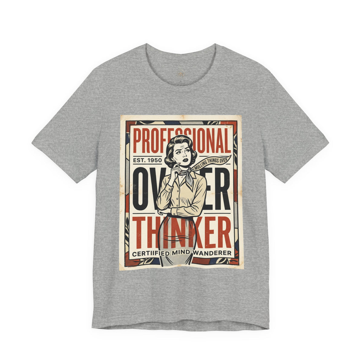 Are You a Professional Overthinker Unisex Jersey Short Sleeve Tee