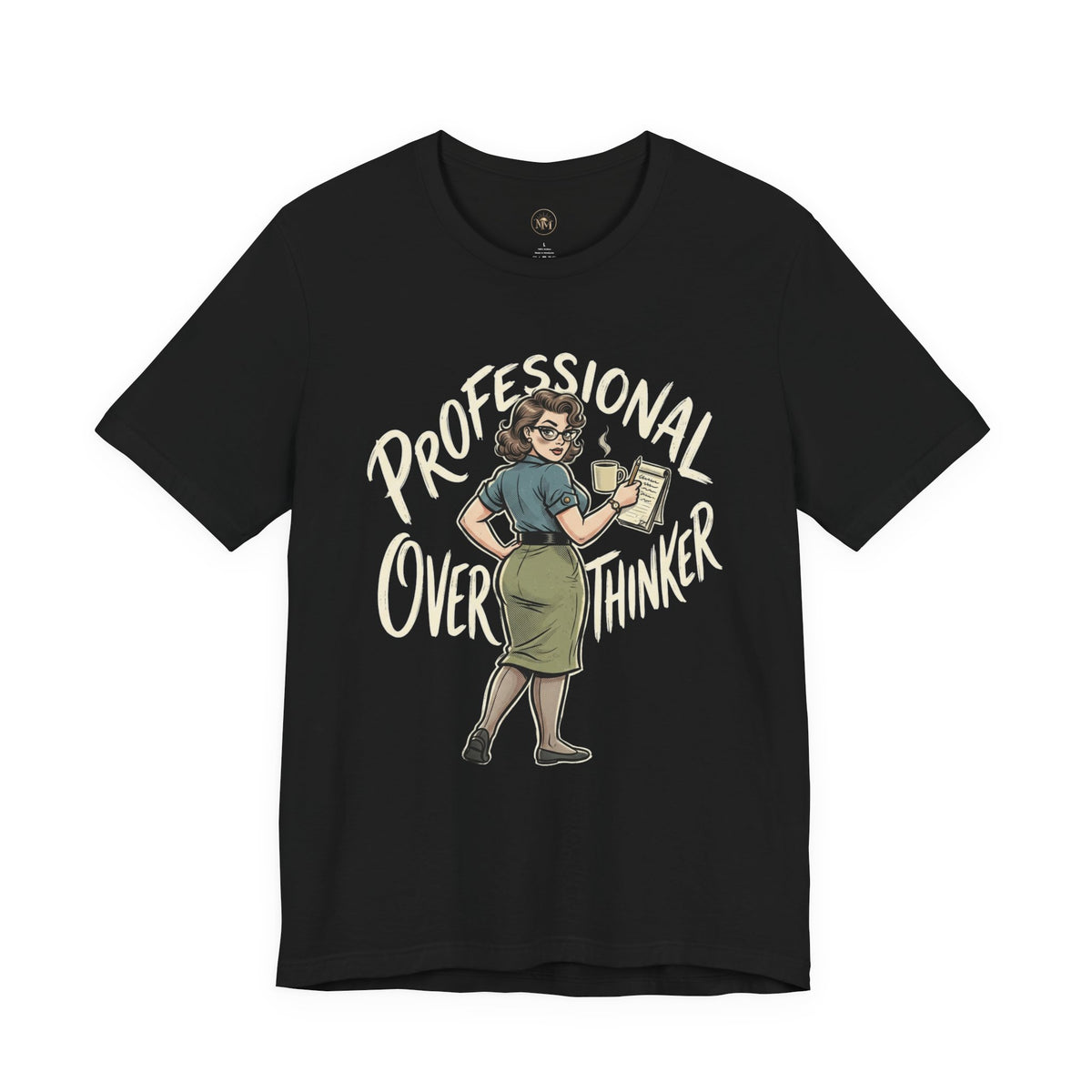 Professional Overthinker Woman Unisex Jersey Short Sleeve Tee