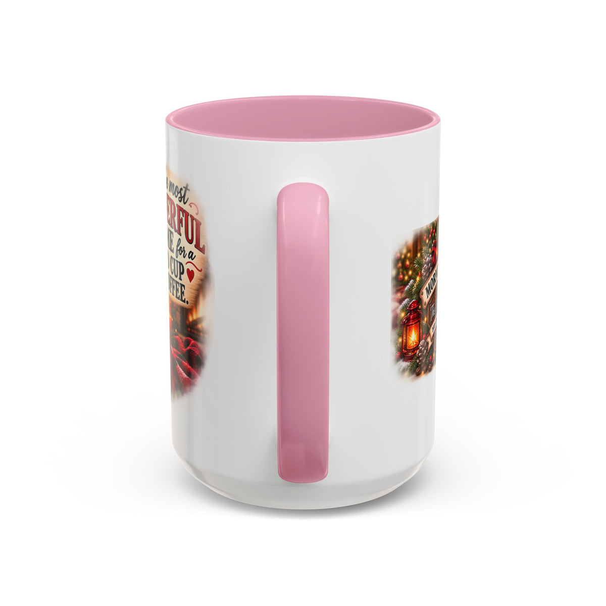 Christmas Coffee Mug — "It's the Most Wonderful Time for a Good Cup of Coffee" (11oz/15oz)