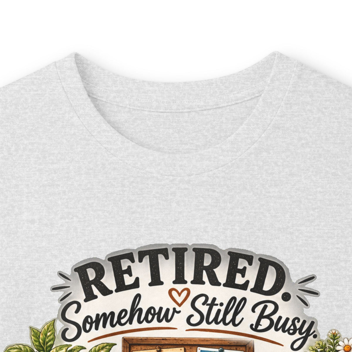 Retired But Still Busy Long Sleeve Tee – Retirement Gifts for Book Lovers