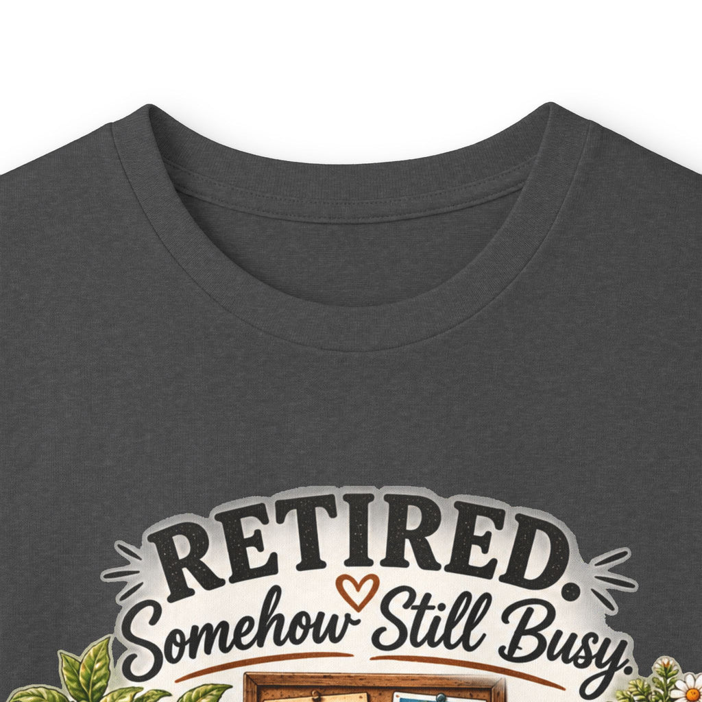 Retired But Still Busy Long Sleeve Tee – Retirement Gifts for Book Lovers